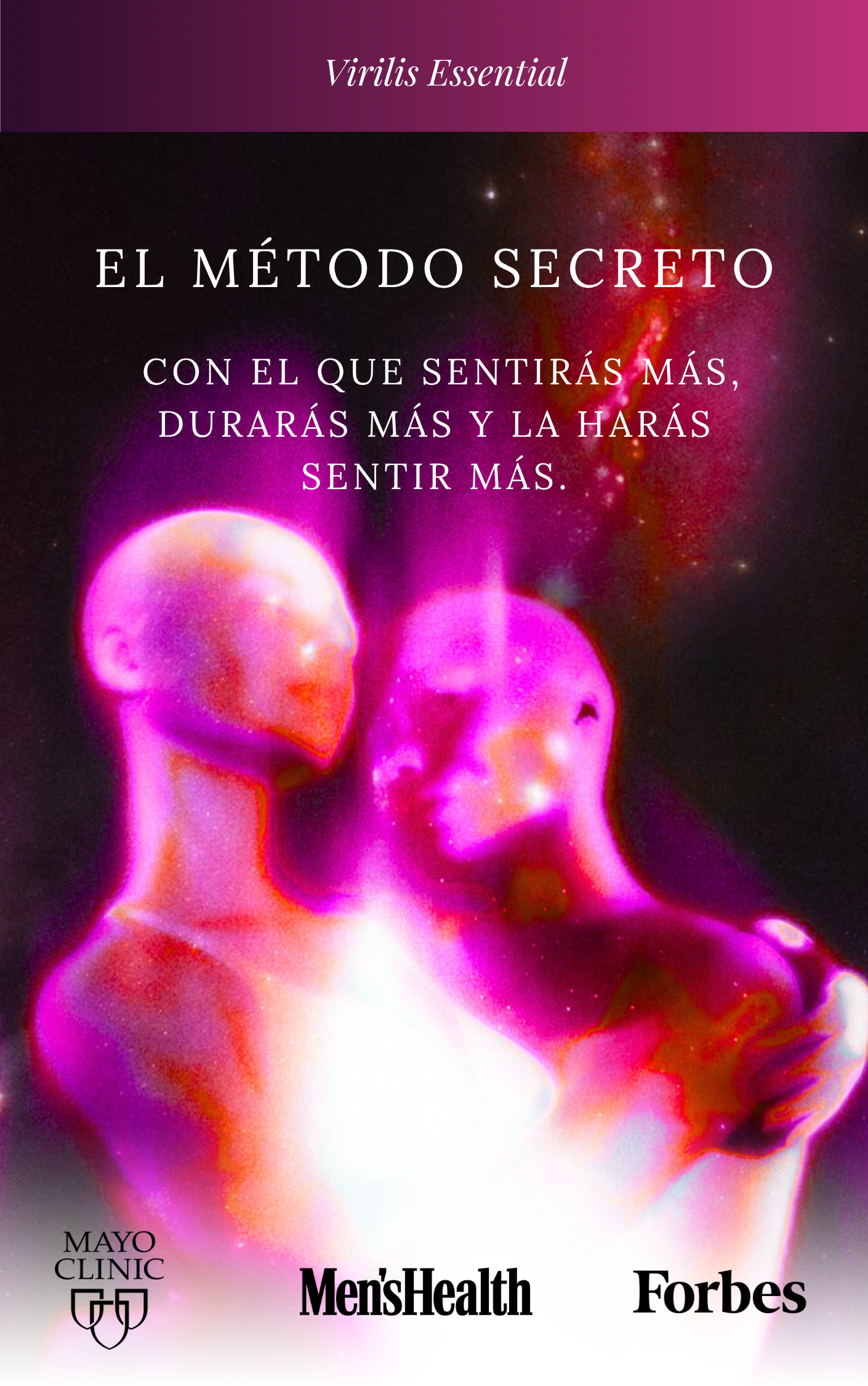Virilis Essential — El método secreto con el que sentirás más, durarás más y la harás sentir más